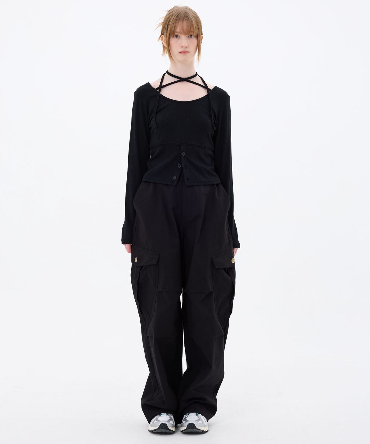 아리킴(ARIKIM) LUNA WIDE PANTS / BLACK