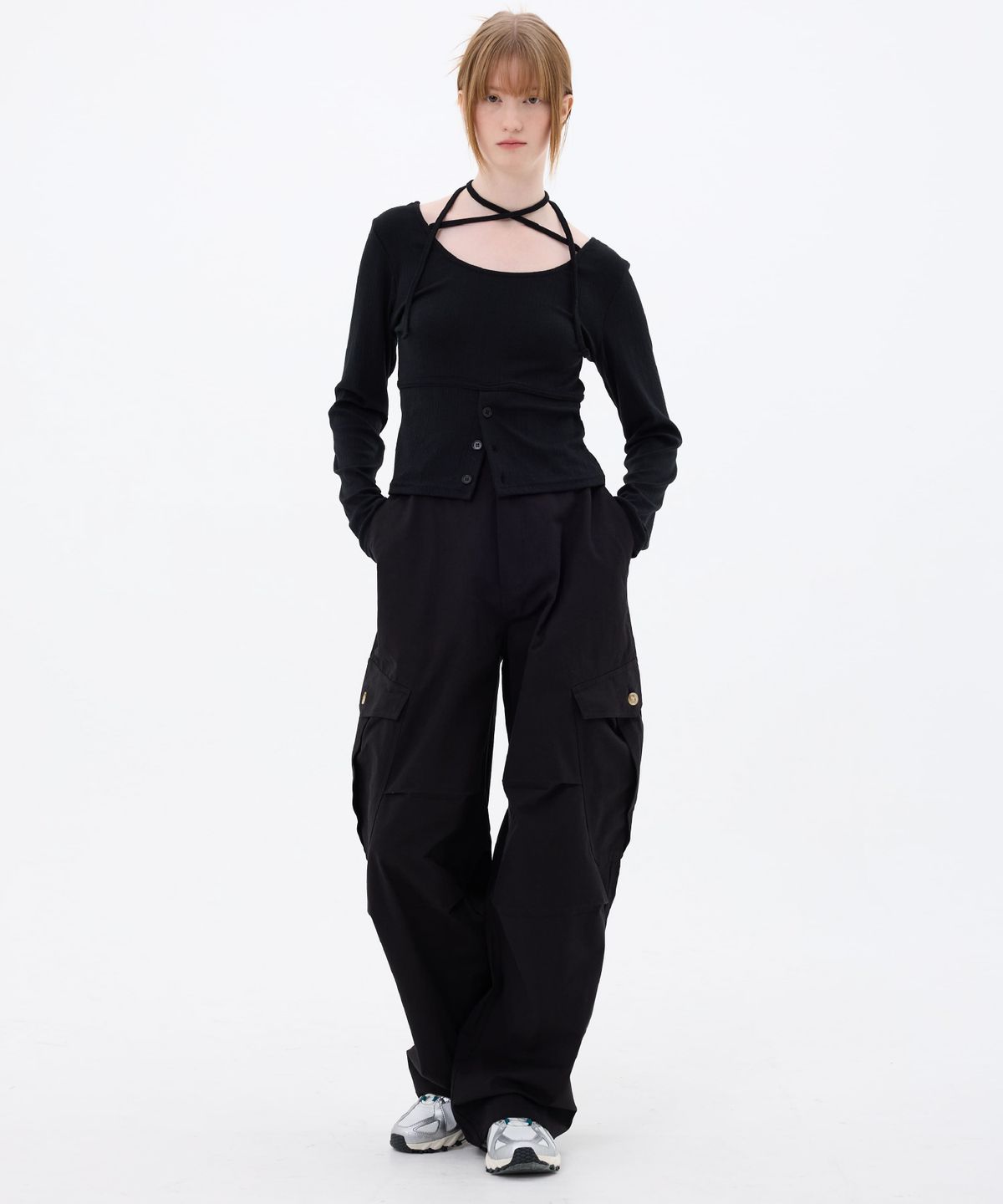아리킴(ARIKIM) LUNA WIDE PANTS / BLACK