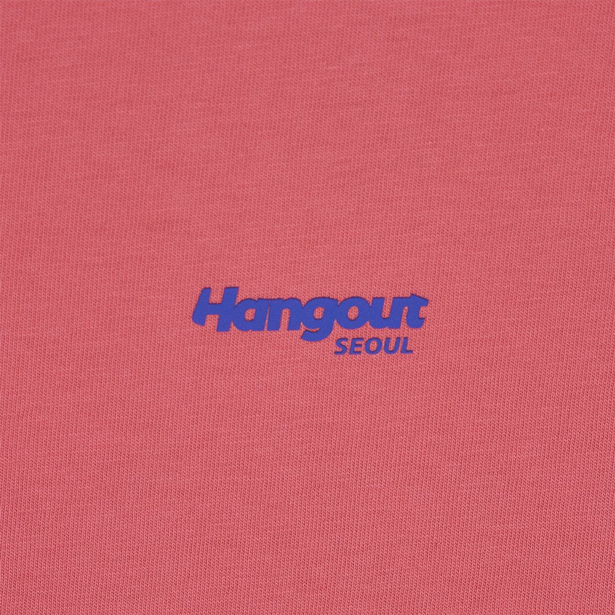 행아웃(HANGOUT) 어우동 티셔츠 (핑크)