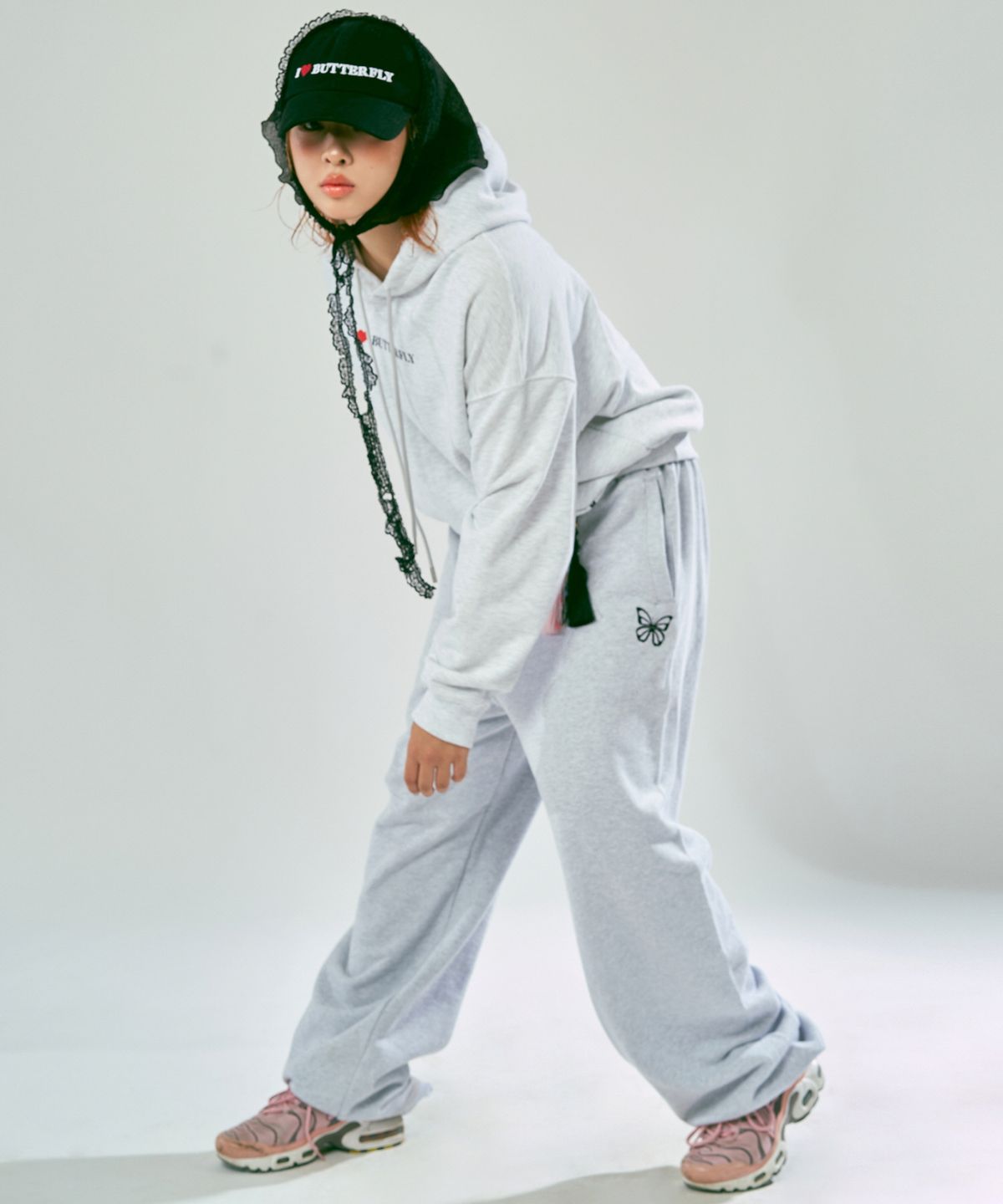 닉앤니콜(NICK&NICOLE) BUTTERFLY WIDE QUALITY PANTS_GRAY