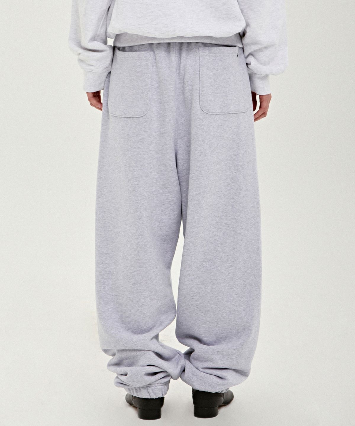 닉앤니콜(NICK&NICOLE) BUTTERFLY WIDE QUALITY PANTS_GRAY