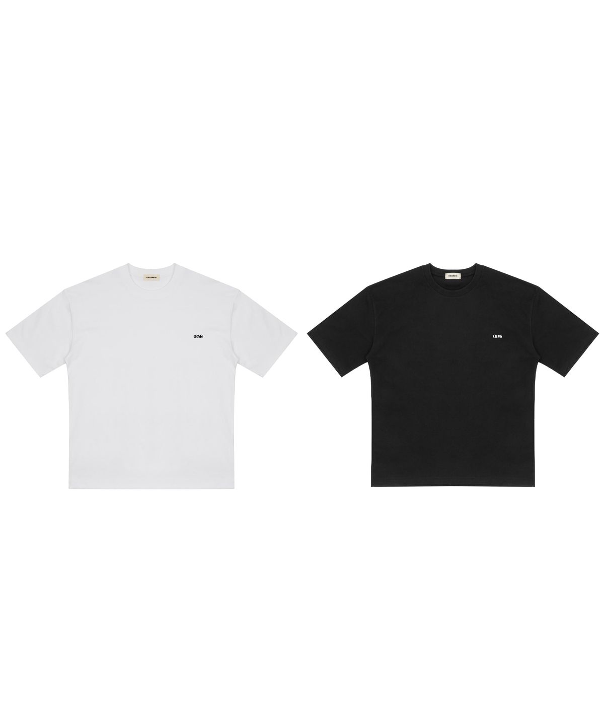 크레드먼스(CREEDMENS) CRMS 베이직 고밀도 반팔티 (White)