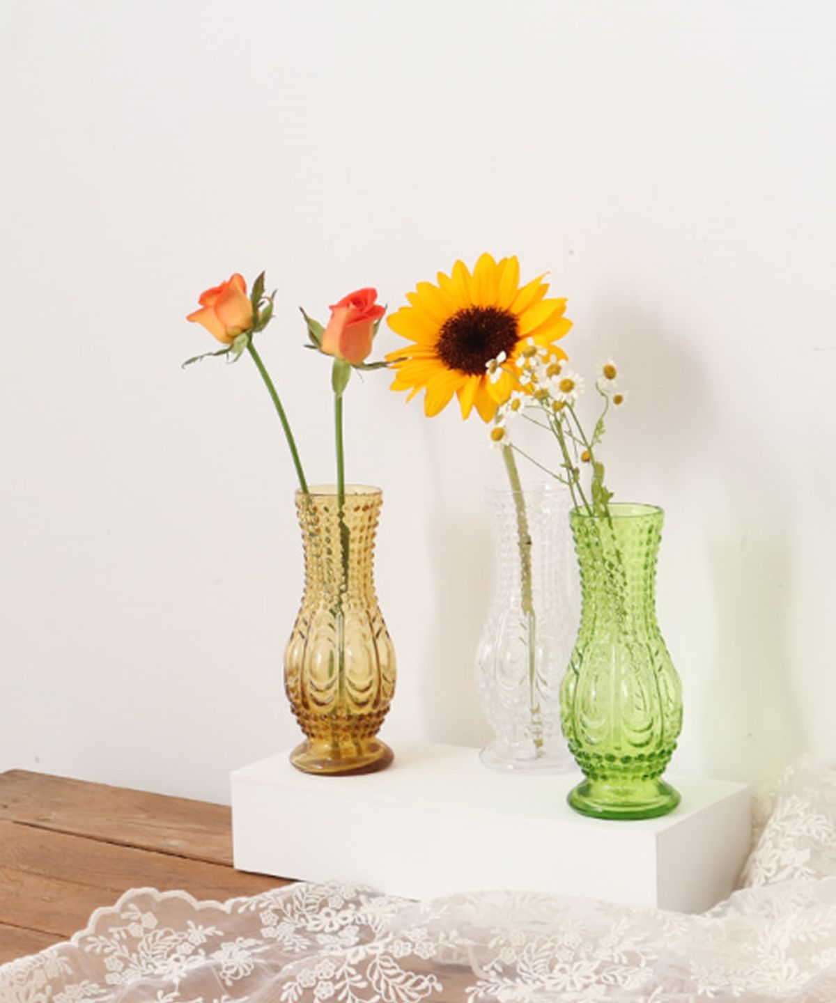 류블류샵(LYUBLYUSHOP) 치스떼 유리 화병 3종