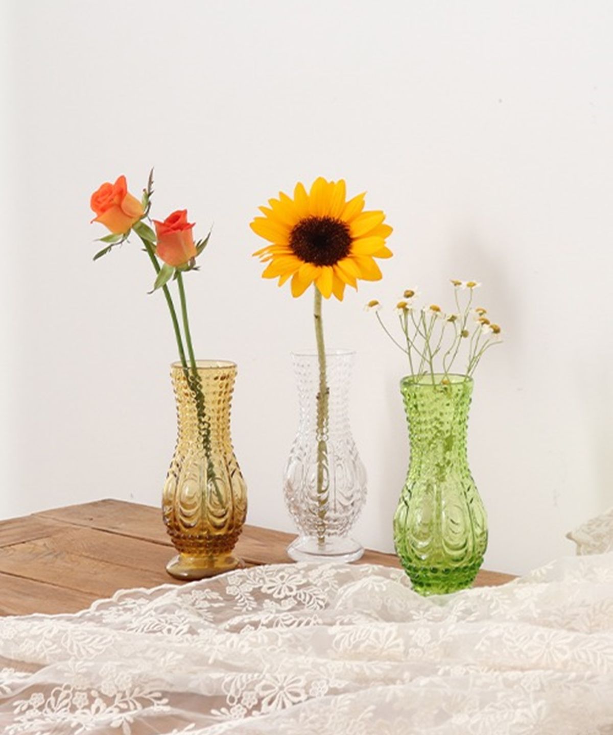 류블류샵(LYUBLYUSHOP) 치스떼 유리 화병 3종