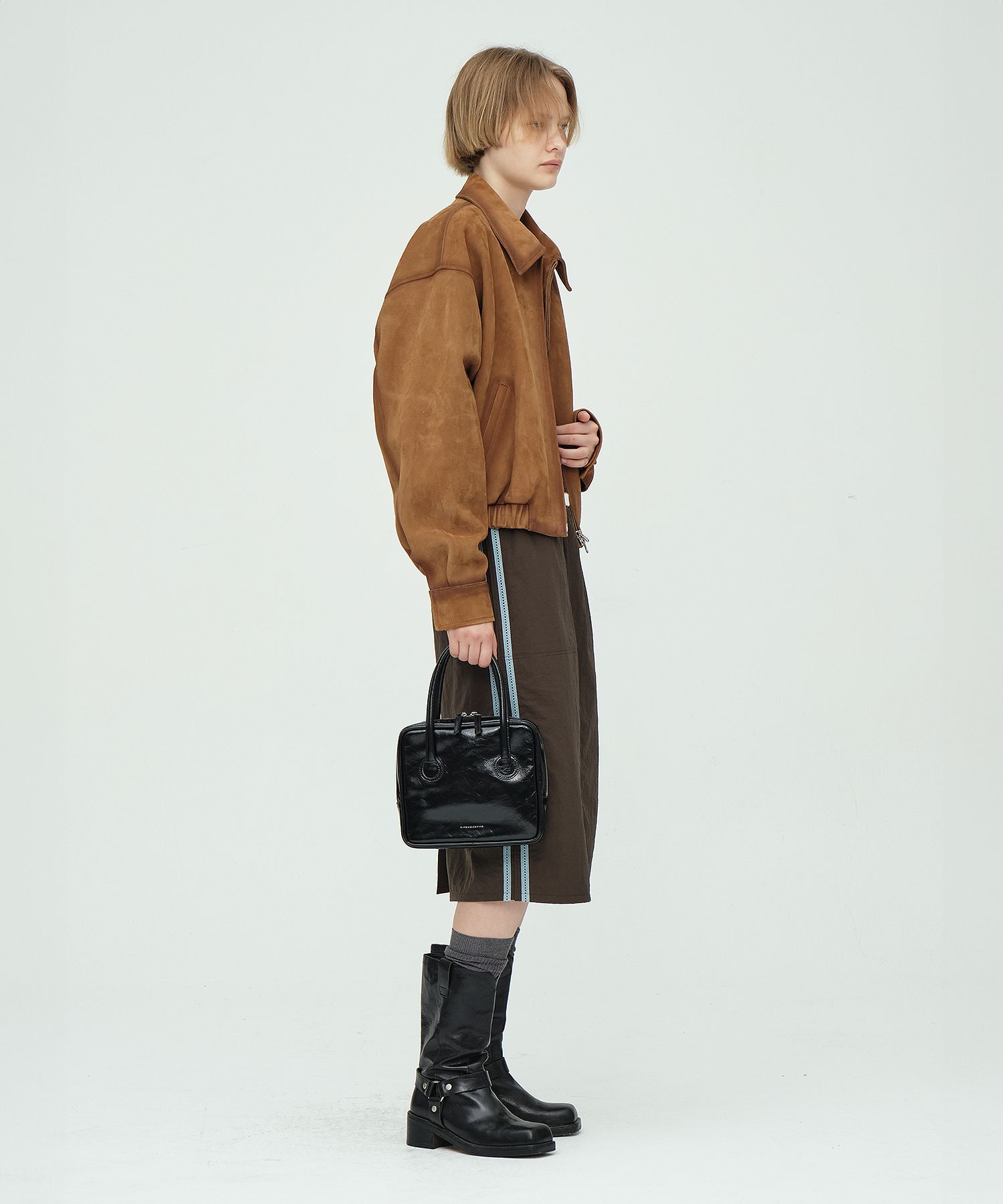 [Margesherwood ] / ☆ PIPING SLIM TOTE / blond wood crinkle Marge Sherwood Piping Slim Tote | TikTok
