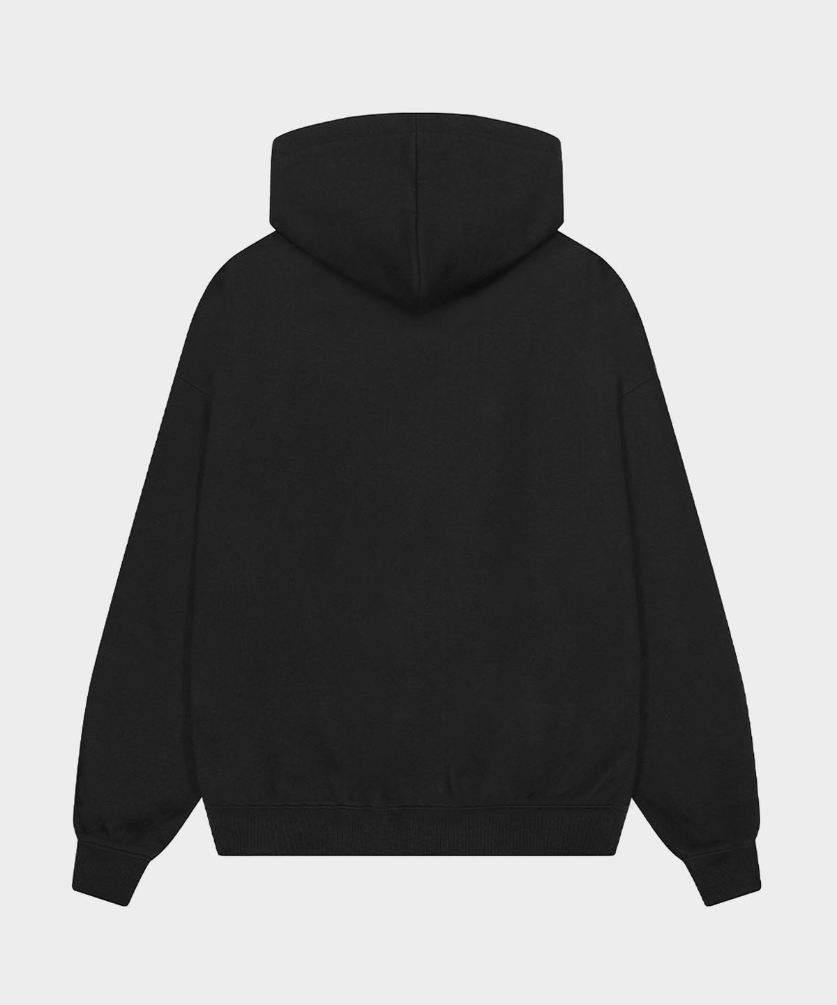 엑서사이즈(EXERCISE) HEART LOGO HOODIE_BLACK