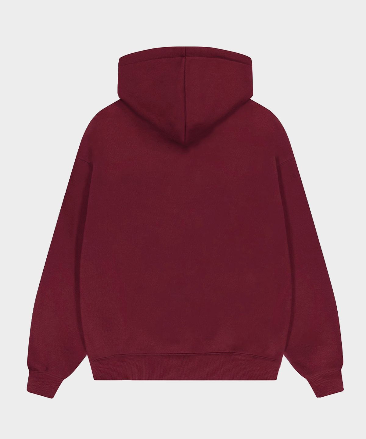 엑서사이즈(EXERCISE) HEART LOGO HOODIE_BURGUNDY