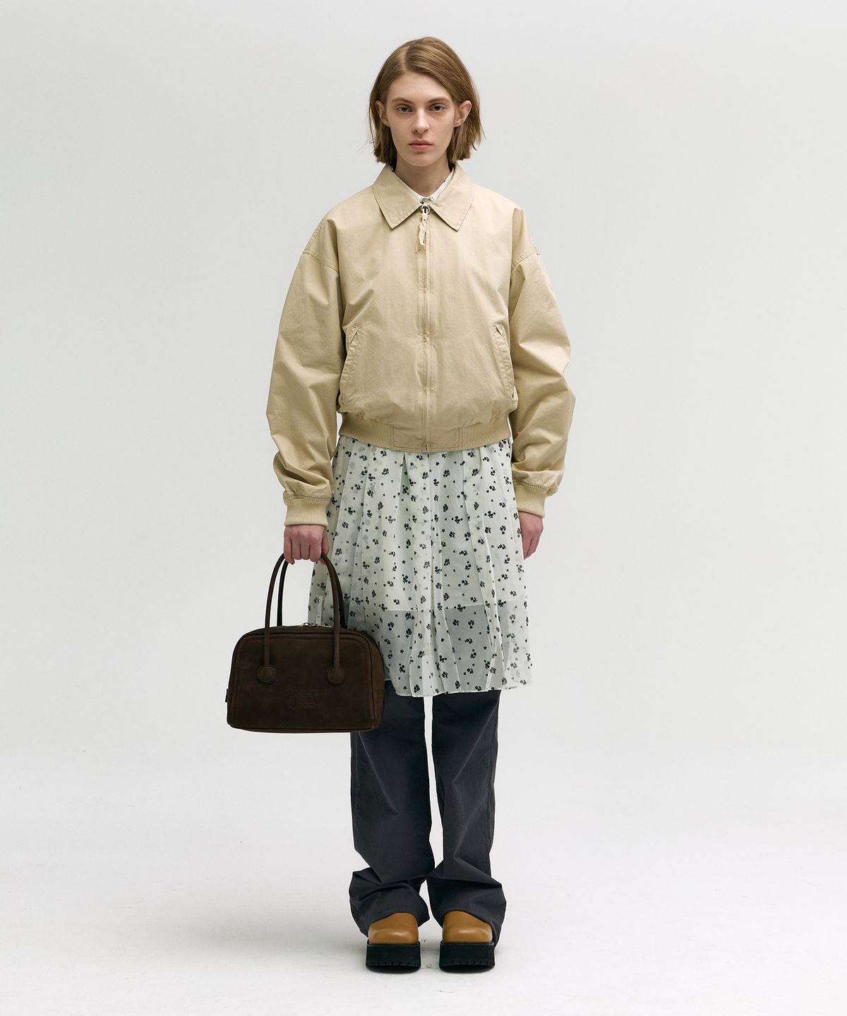 마지셔우드(MARGESHERWOOD) SOFT TOTE_hush nubuck
