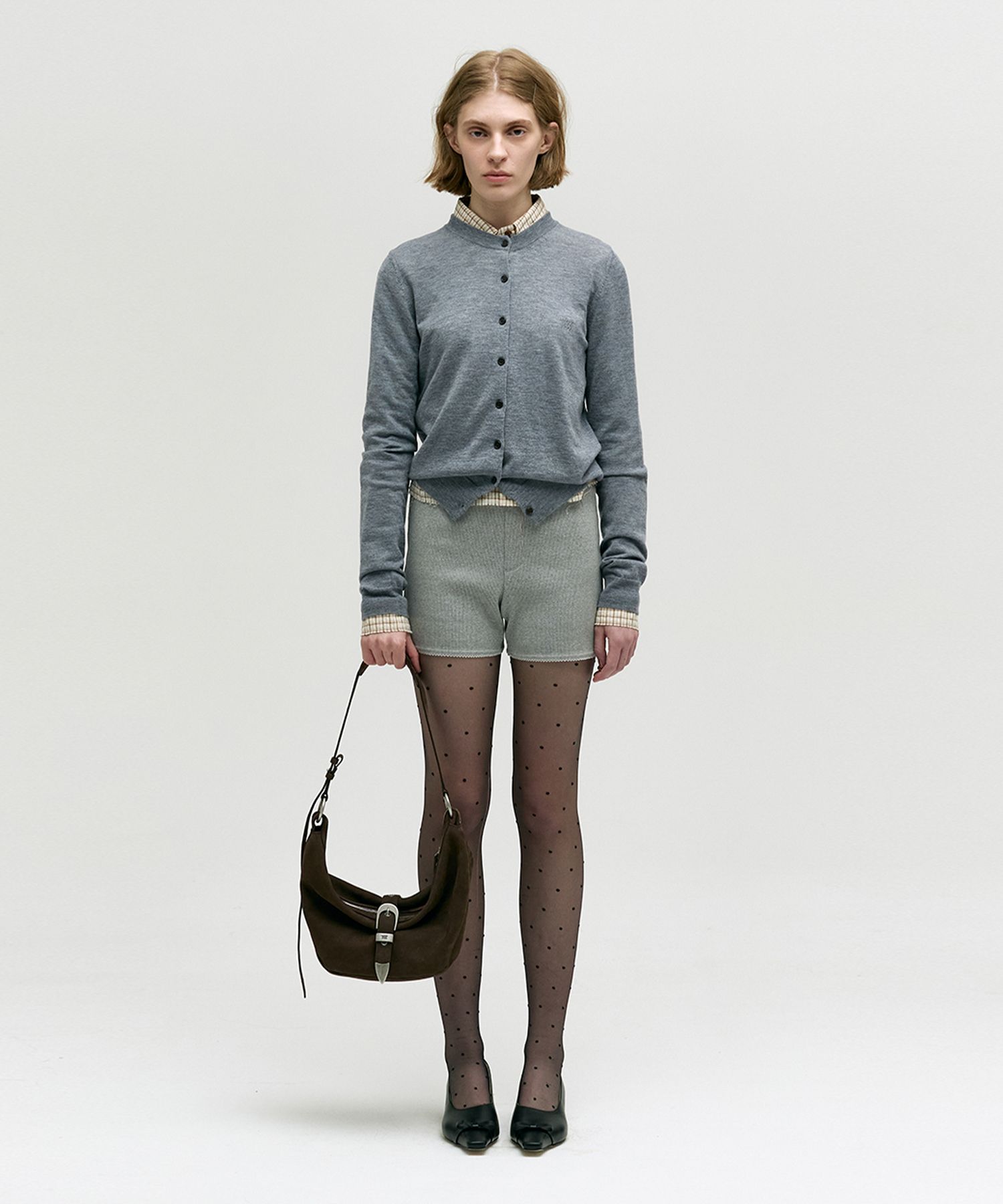 [Margesherwood ] / ☆ CITY HOBO NS / hush nubuck MUSINSA | MARGESHERWOOD BELTED HOBO MEDIUM_hush nubuck
