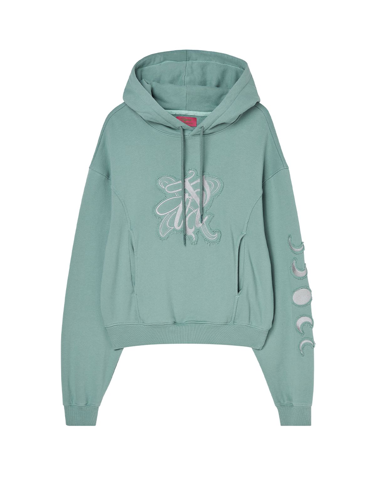 엔와이엑스엑스(NYXX) EMBLEM PATCH EMBROIDERY HOODIE MINT