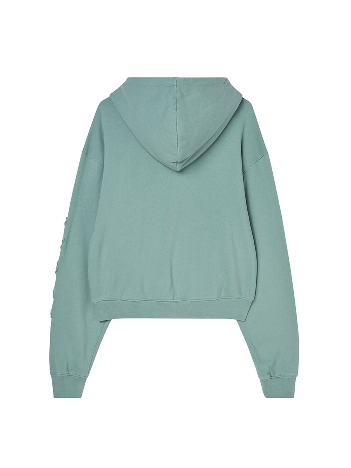 엔와이엑스엑스(NYXX) EMBLEM PATCH EMBROIDERY HOODIE MINT