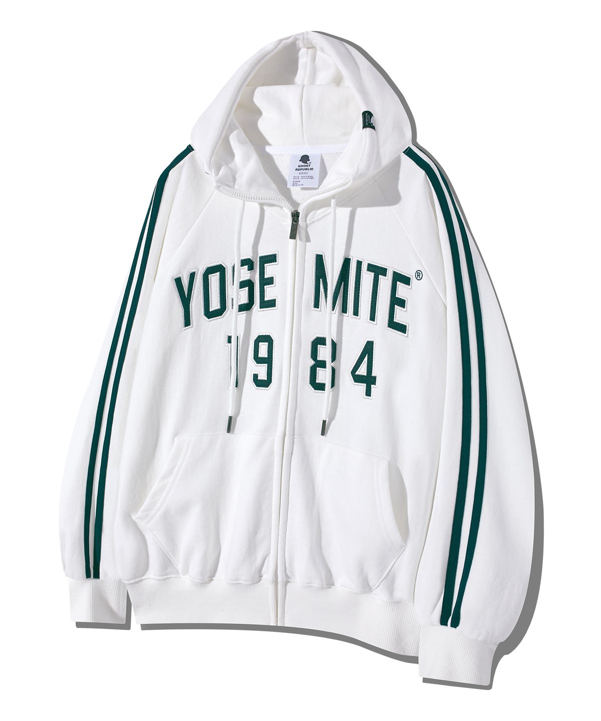 고스트리퍼블릭(GHOST REPUBLIC) YOSEMITE 래글런 트랙 후드집업 GHZ-276