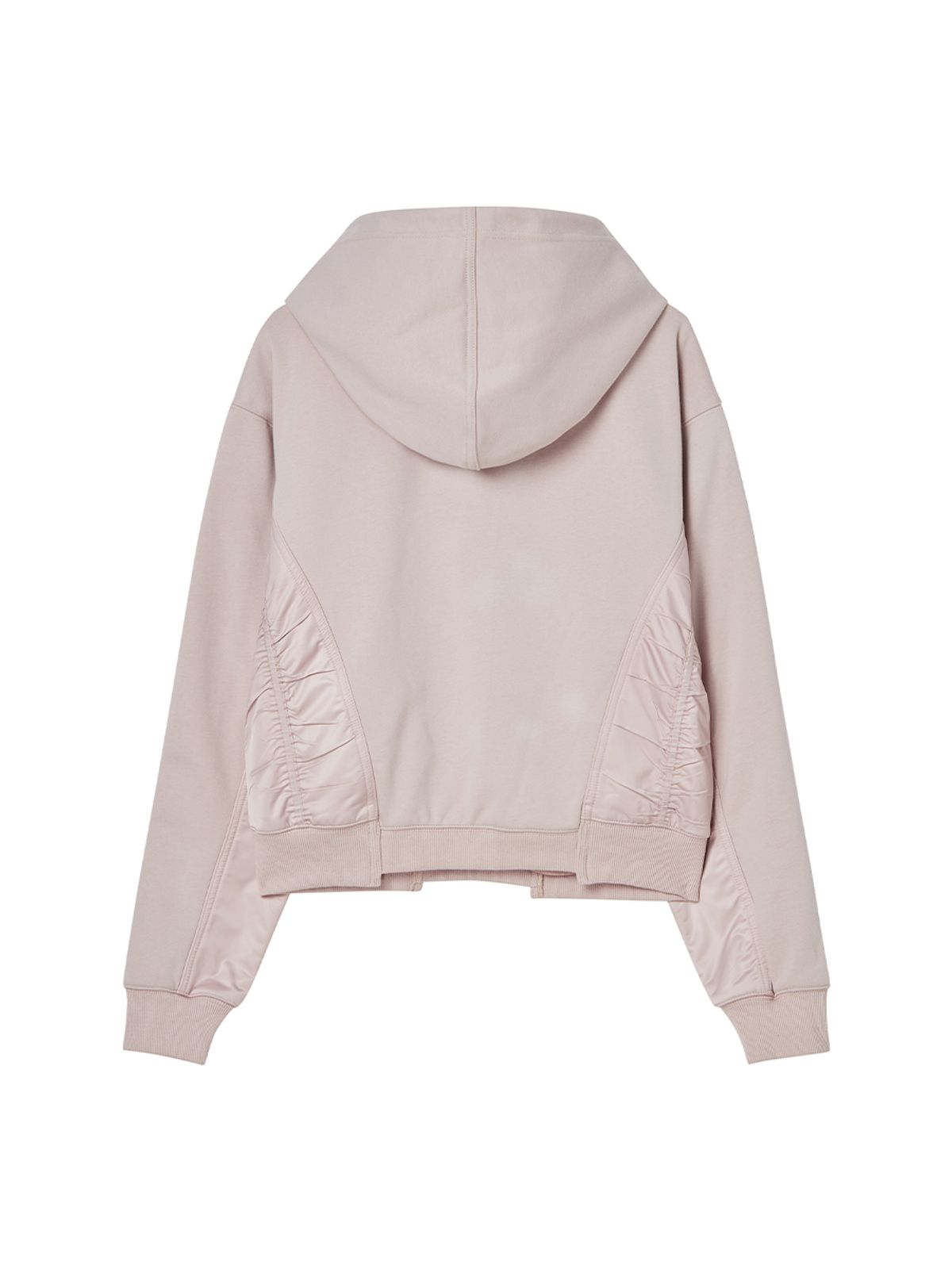 엔와이엑스엑스(NYXX) SATIN WEAVE HOODIE PINK