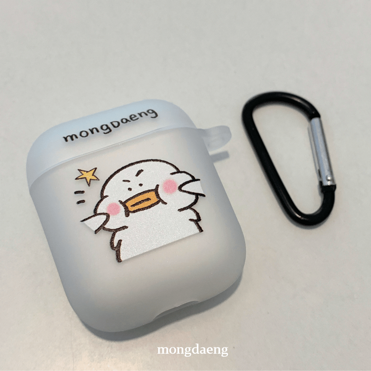 몽댕(MONGDAENG) 볼찌뿌덕 에어팟케이스