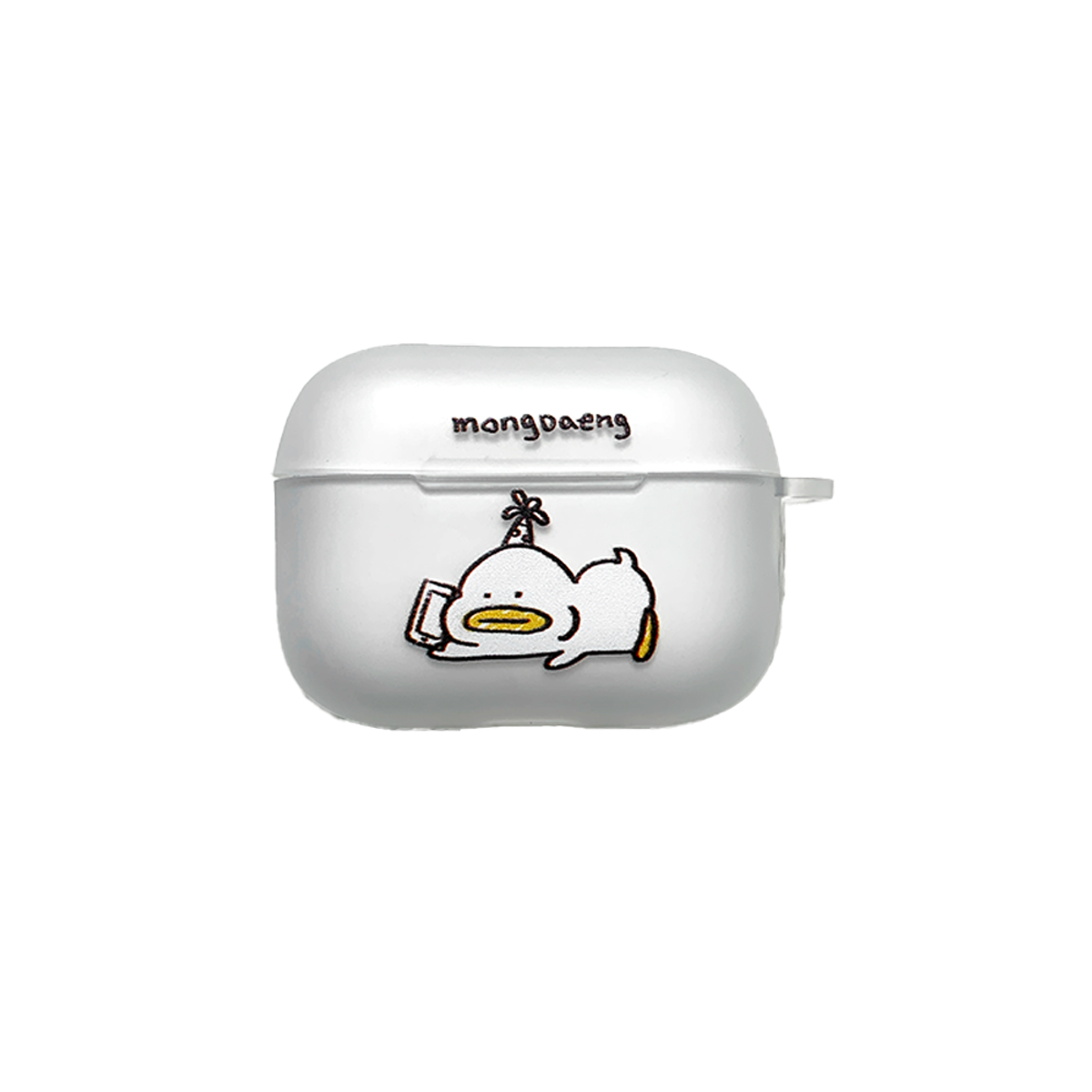 몽댕(MONGDAENG) Lazy bbaduck Airpods case 철뿌덕 에어팟케이스