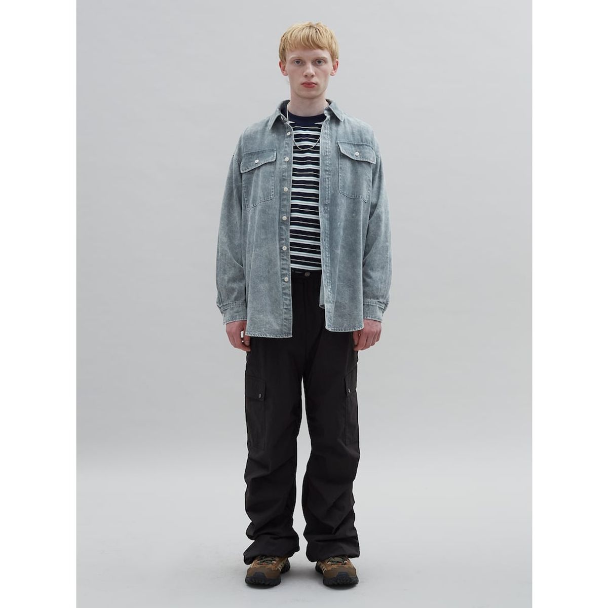 샌드 사운드(SAND SOUND) Fluid Cargo Pocket Pants  Ash