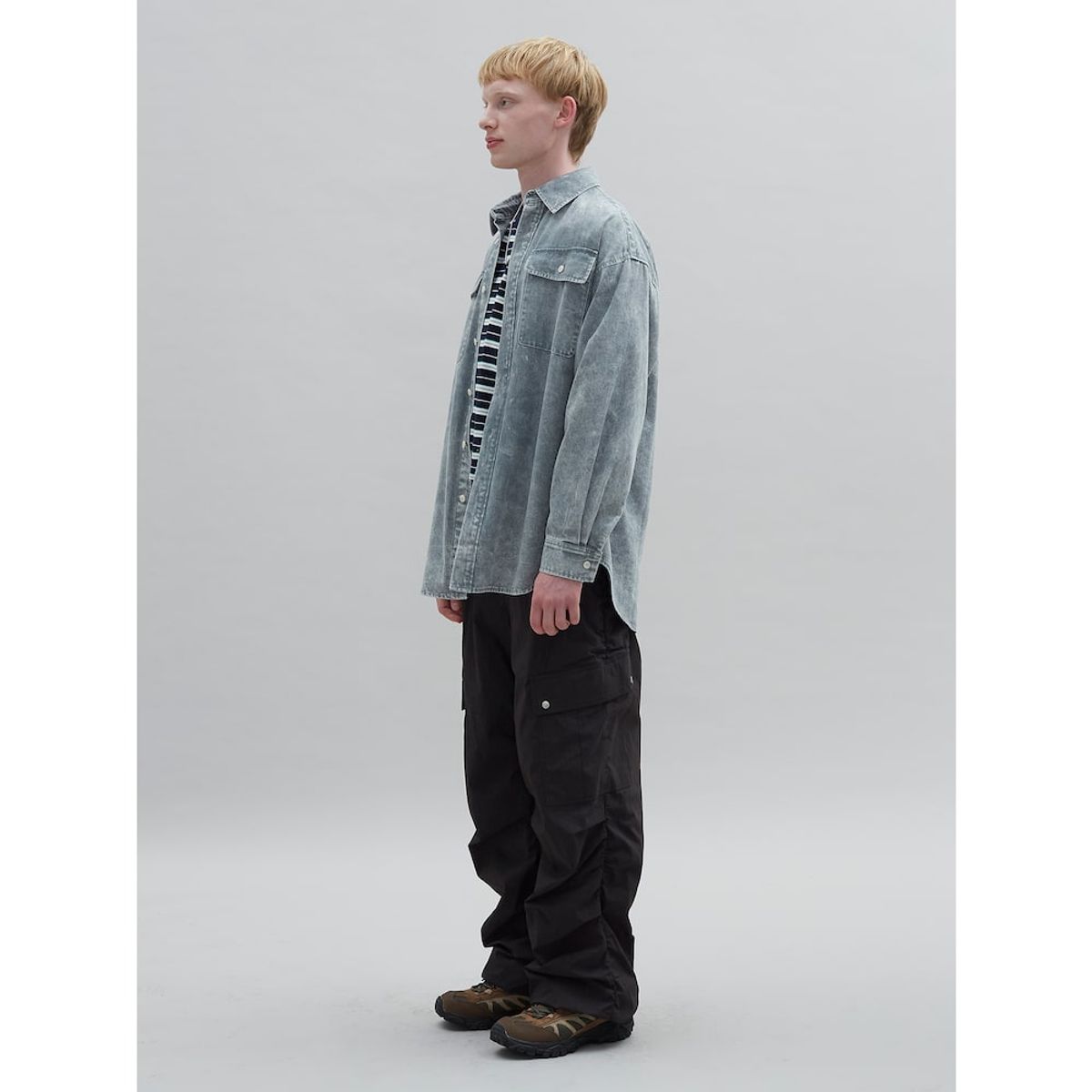 샌드 사운드(SAND SOUND) Fluid Cargo Pocket Pants  Ash