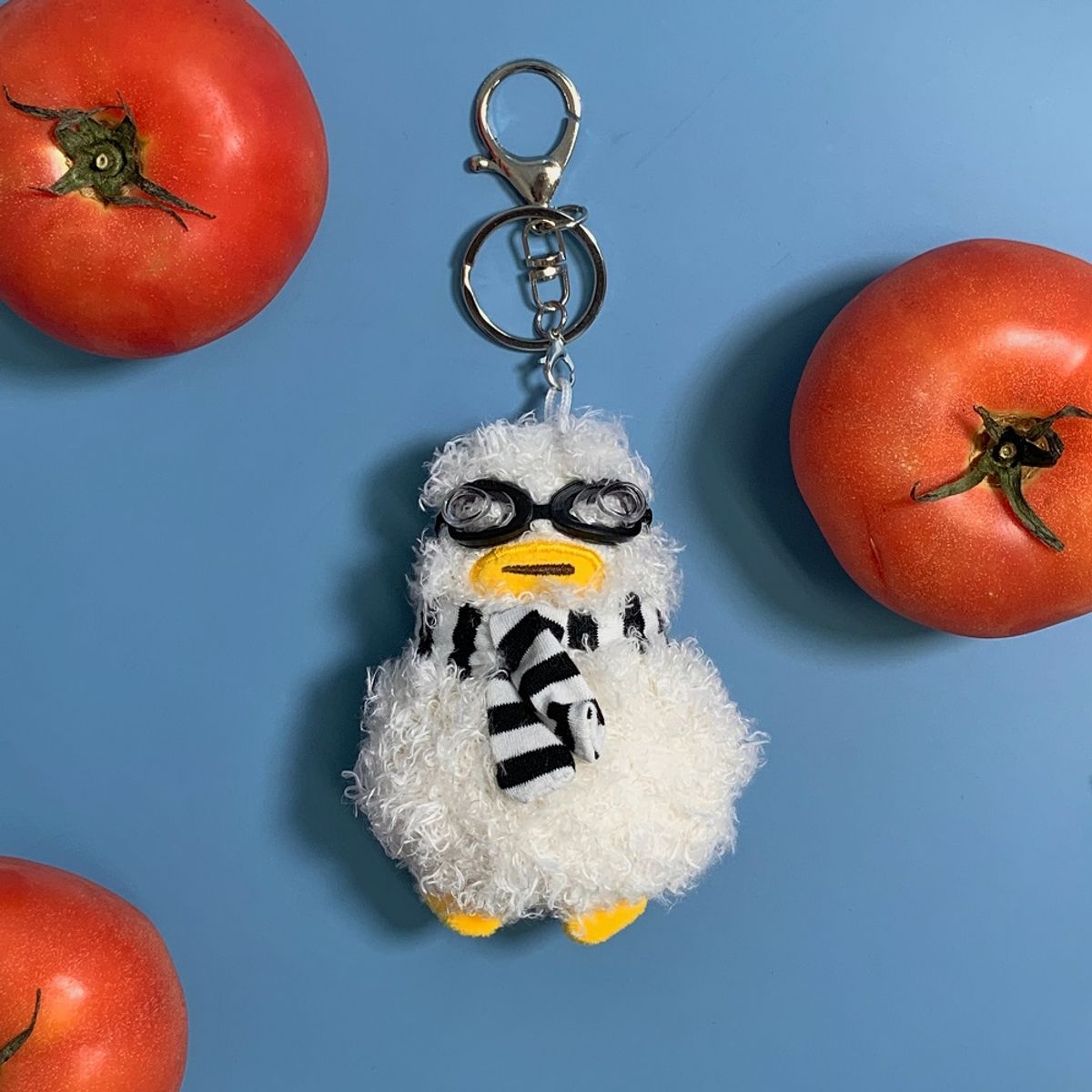 몽댕(MONGDAENG) Little kim bbaduck flush doll keyring 리틀 김빠덕 인형키링