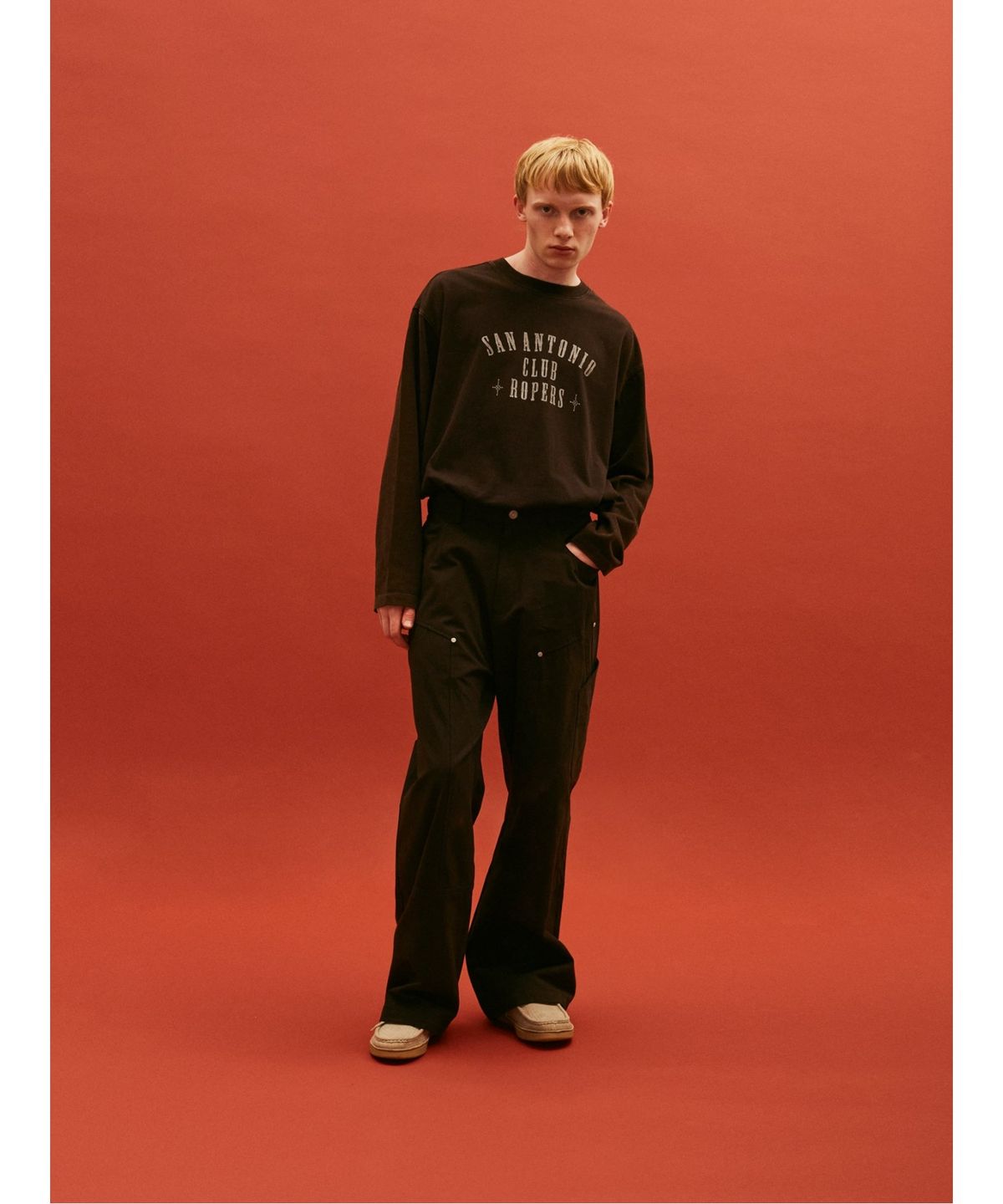 샌드 사운드(SAND SOUND) Carpenter Wide Pants  Black