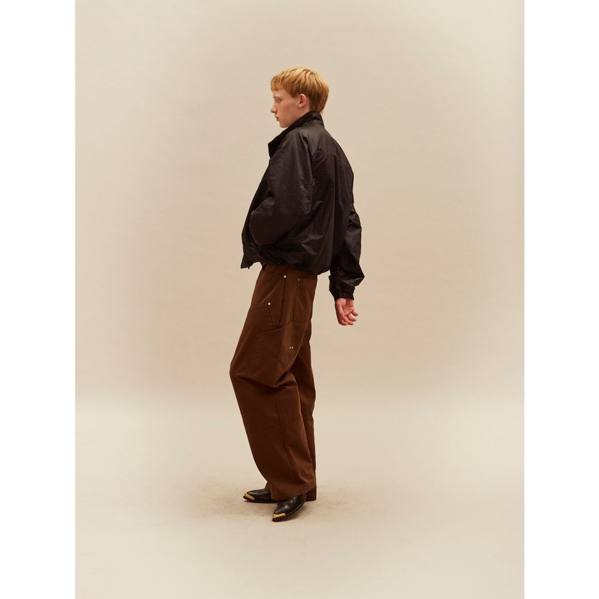 샌드 사운드(SAND SOUND) Carpenter Wide Pants  Brown