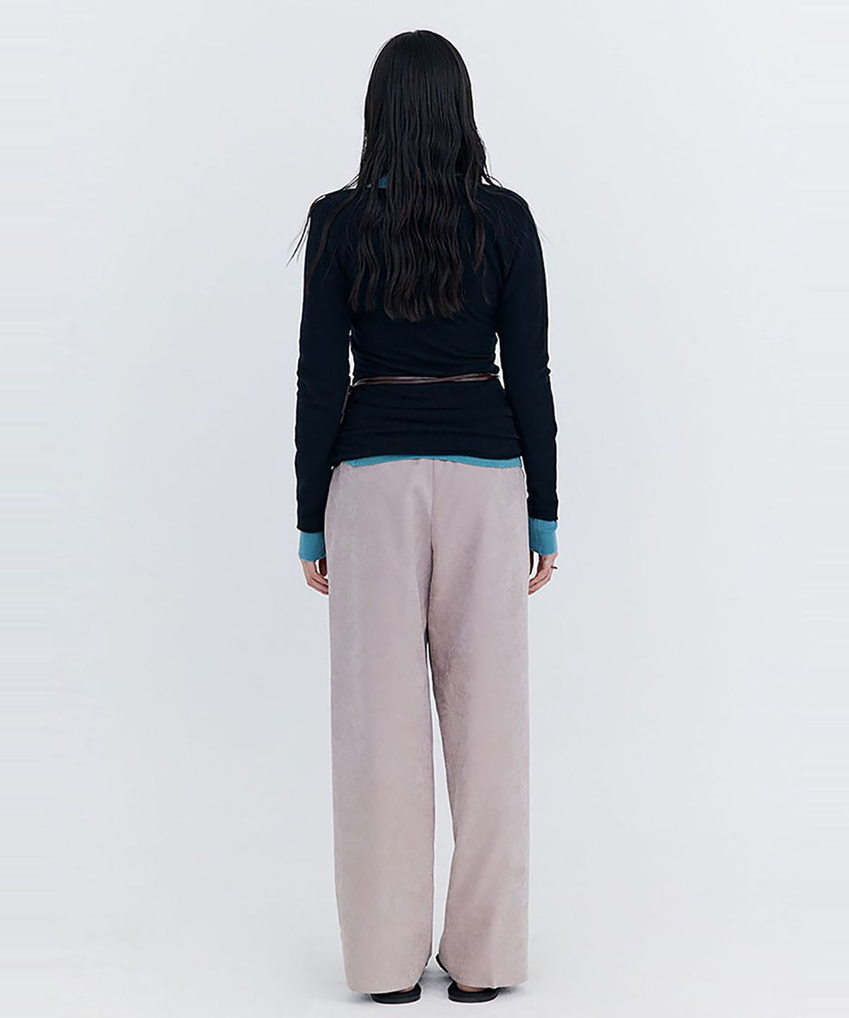 분더캄머(WNDERKAMMER) Cupra Wide Pants_Indian Pink(큐프라 와이드 팬츠_인디안 핑크)