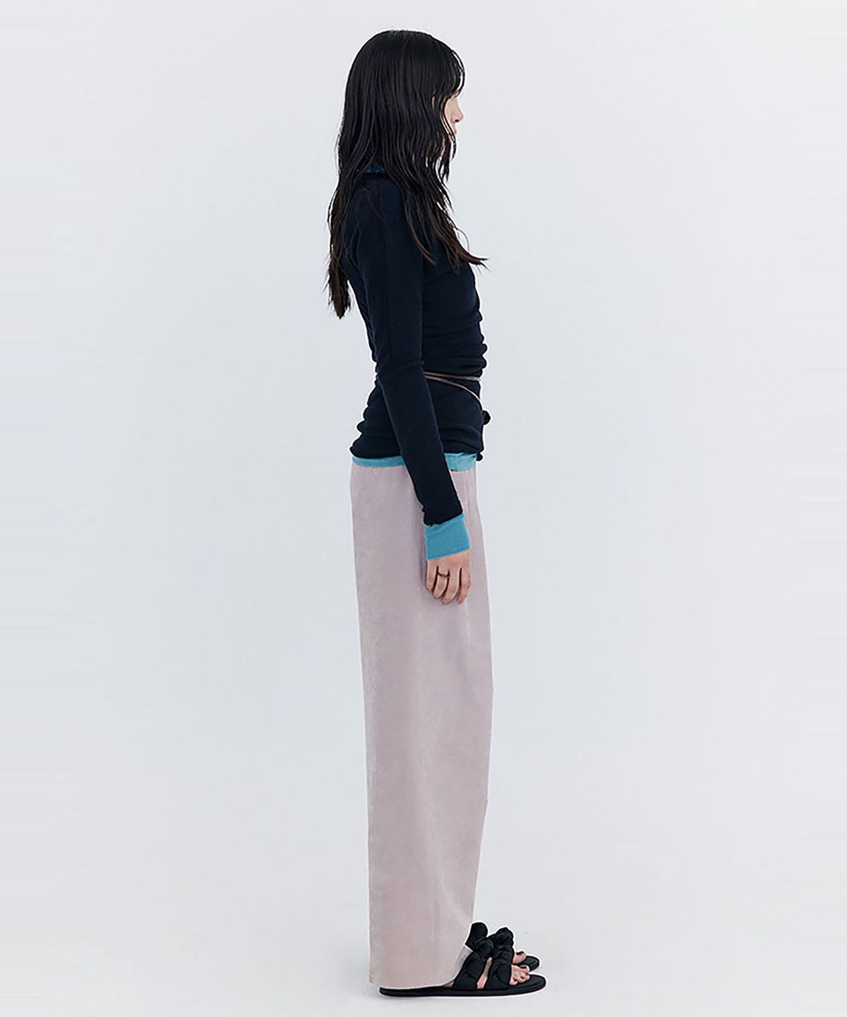 분더캄머(WNDERKAMMER) Cupra Wide Pants_Indian Pink(큐프라 와이드 팬츠_인디안 핑크)