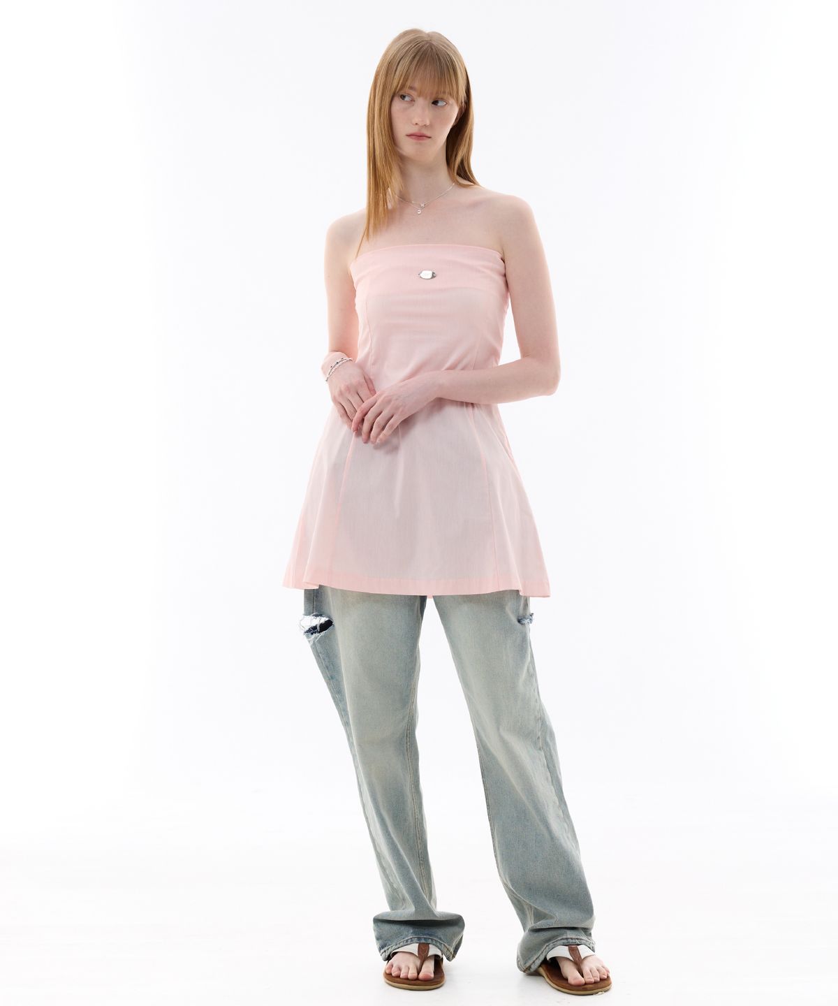 아리킴(ARIKIM) KITTEN MINI DRESS / PINK