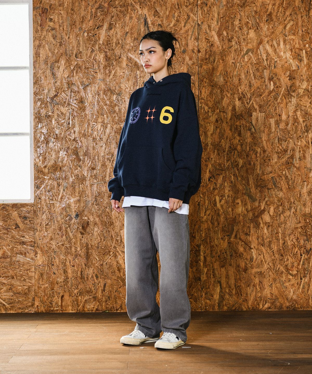도미넌트(DOMINANT) Route 66 Hoodie Navy