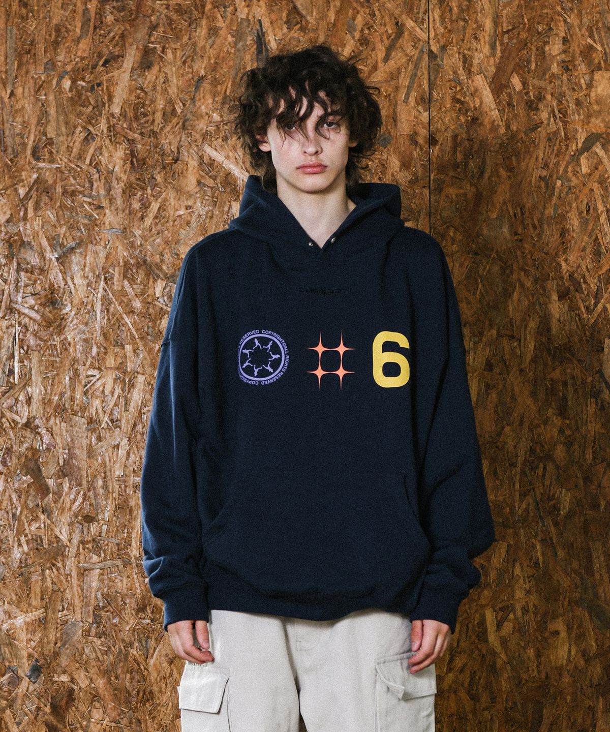 도미넌트(DOMINANT) Route 66 Hoodie Navy