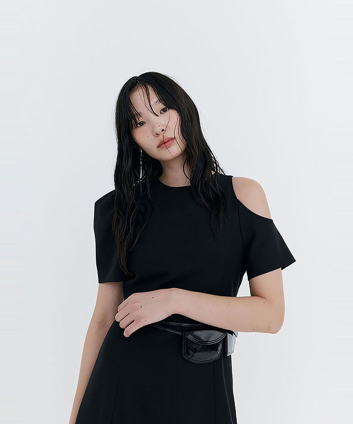 분더캄머(WNDERKAMMER) Puff Holiday Dress_Black(퍼프 홀리데이 드레스_블랙)