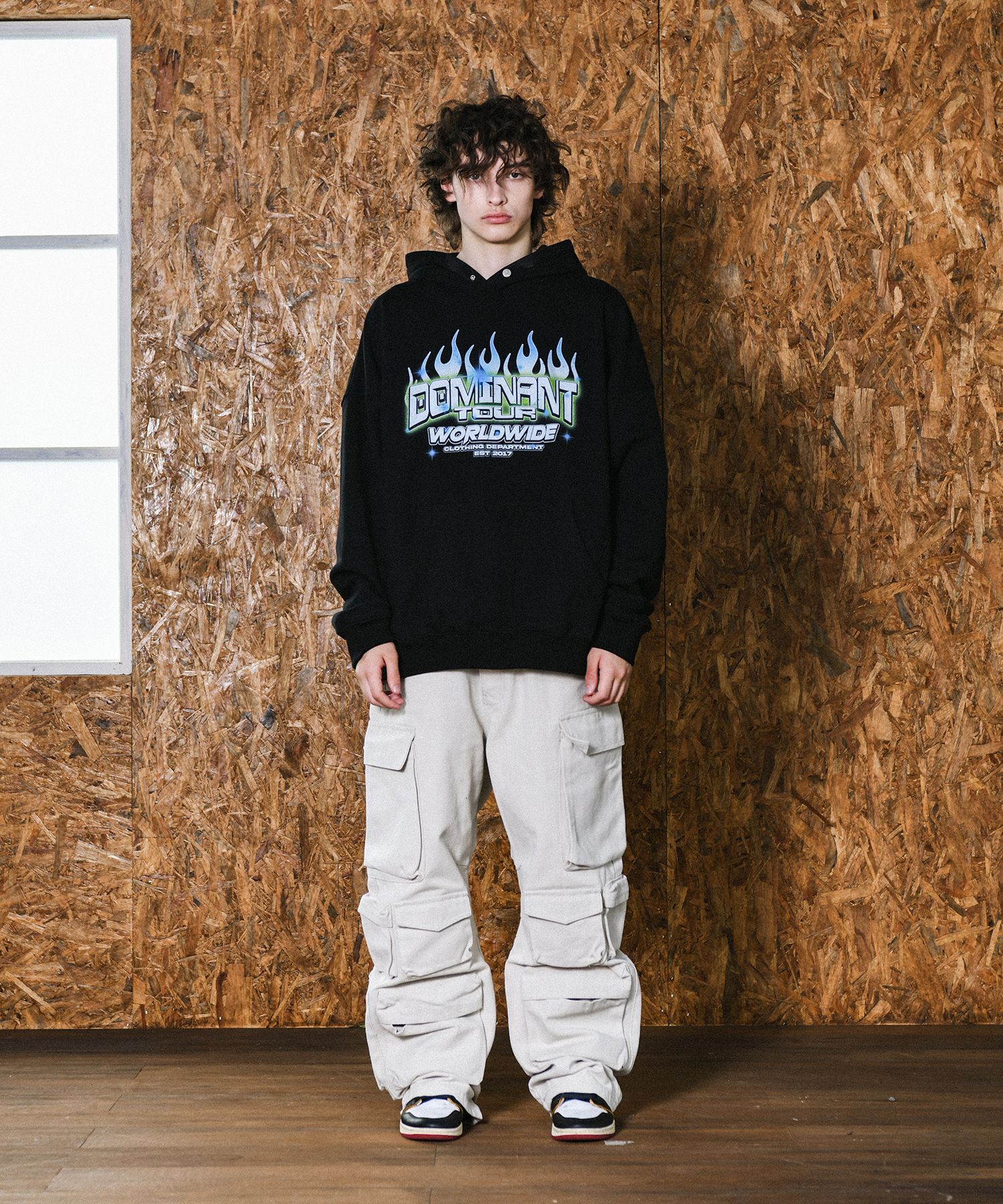 MUSINSA | DOMINANT World Tour Hoodie Black