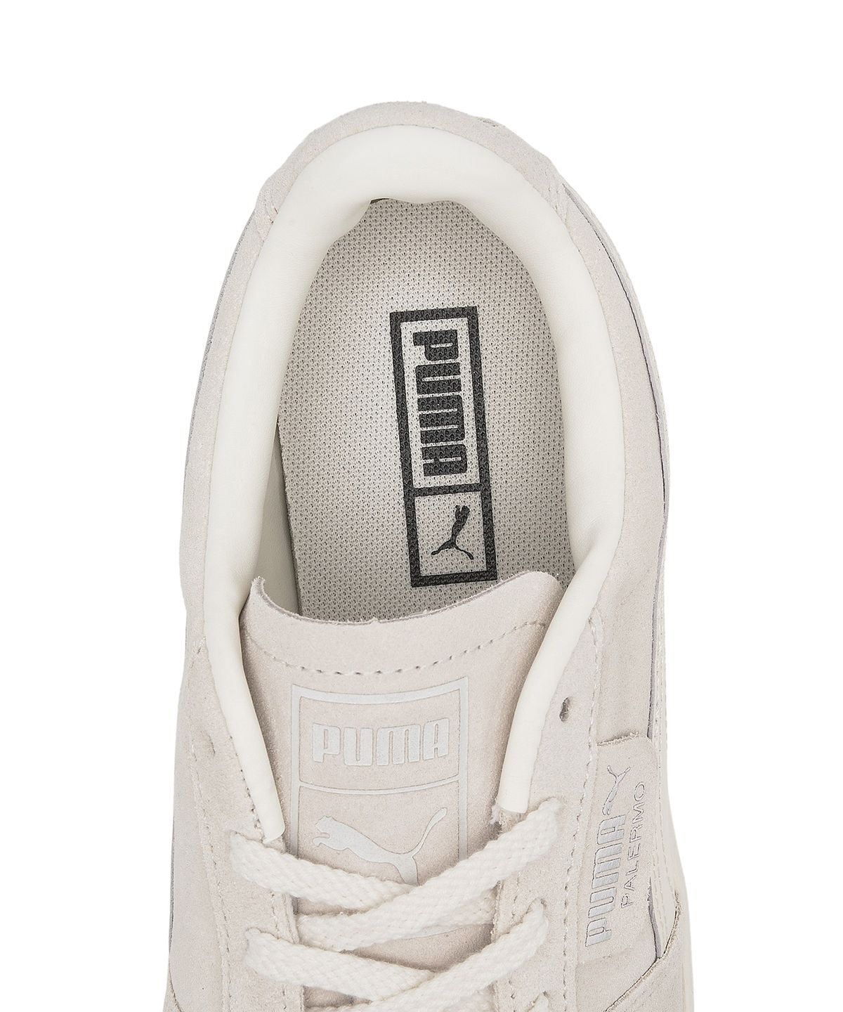 푸마(PUMA) 팔레르모 엘리베이터 우먼스 - 웜화이트:실버 / 399348-09