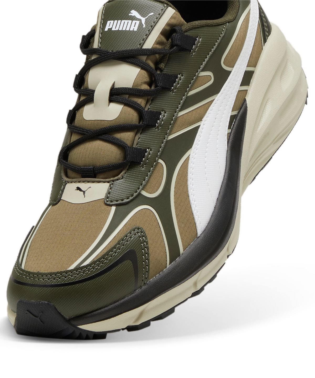 푸마(PUMA) 힙노틱 LS Abrupt - 올리브:블랙 / 397668-02