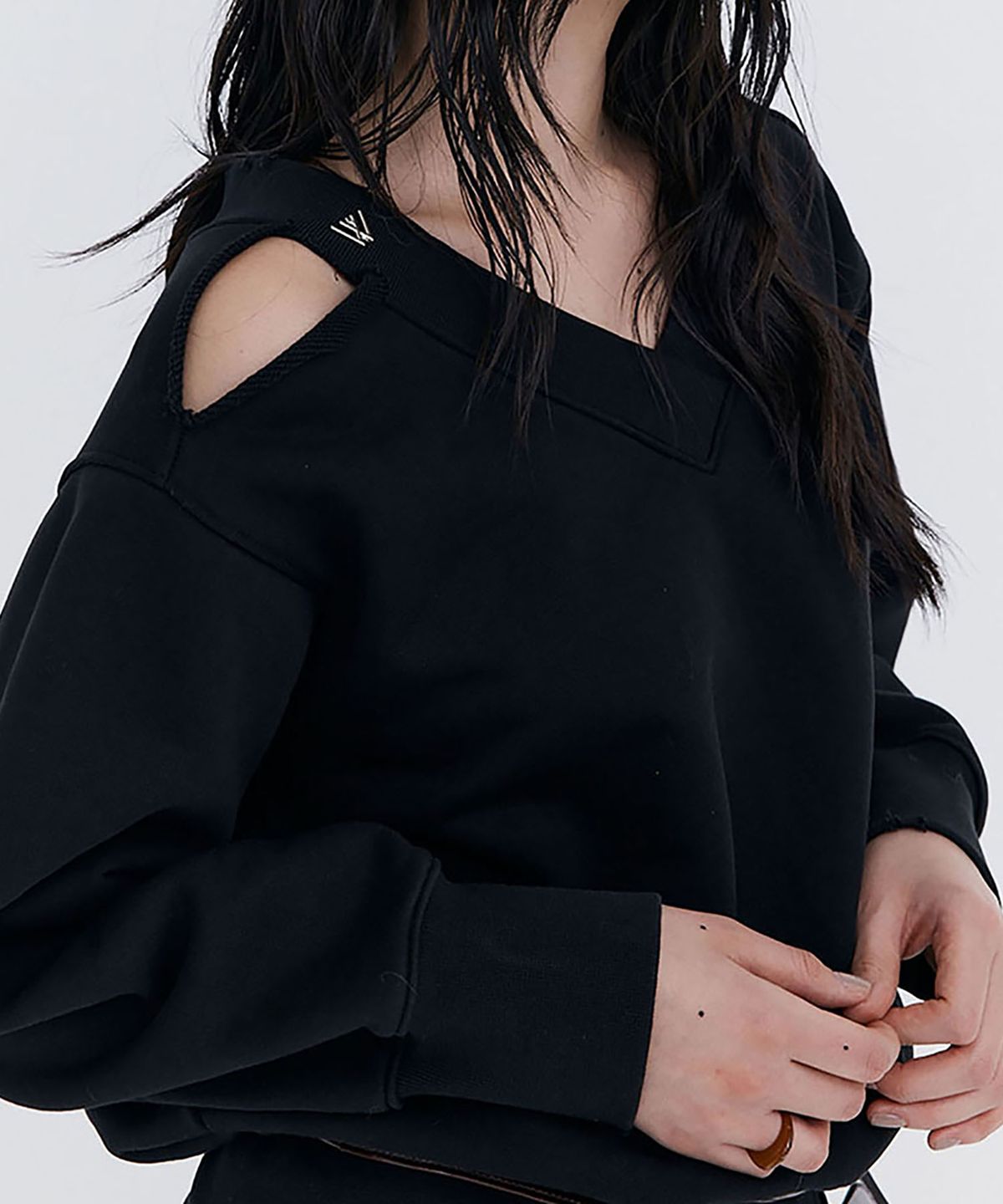 분더캄머(WNDERKAMMER) W-Logo Brooch_Silver(W 로고 브로치_실버)