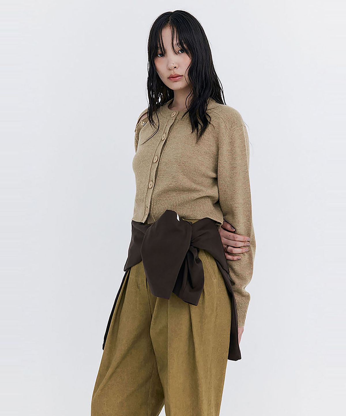 분더캄머(WNDERKAMMER) W-Logo Brooch_Gold(W 로고 브로치_골드)