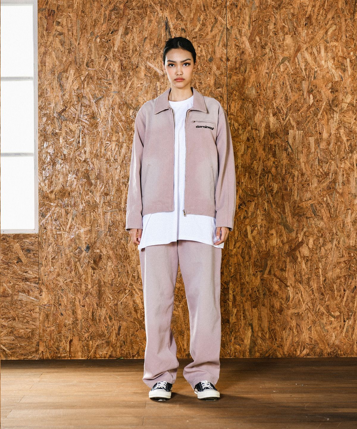도미넌트(DOMINANT) H.L WASHING WORK PANTS PINK