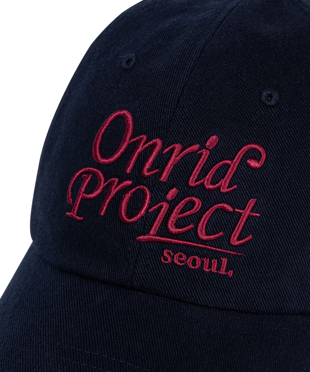 온리드프로젝트(ONRIDPROJECT) 코르시바 볼캡 - 네이비