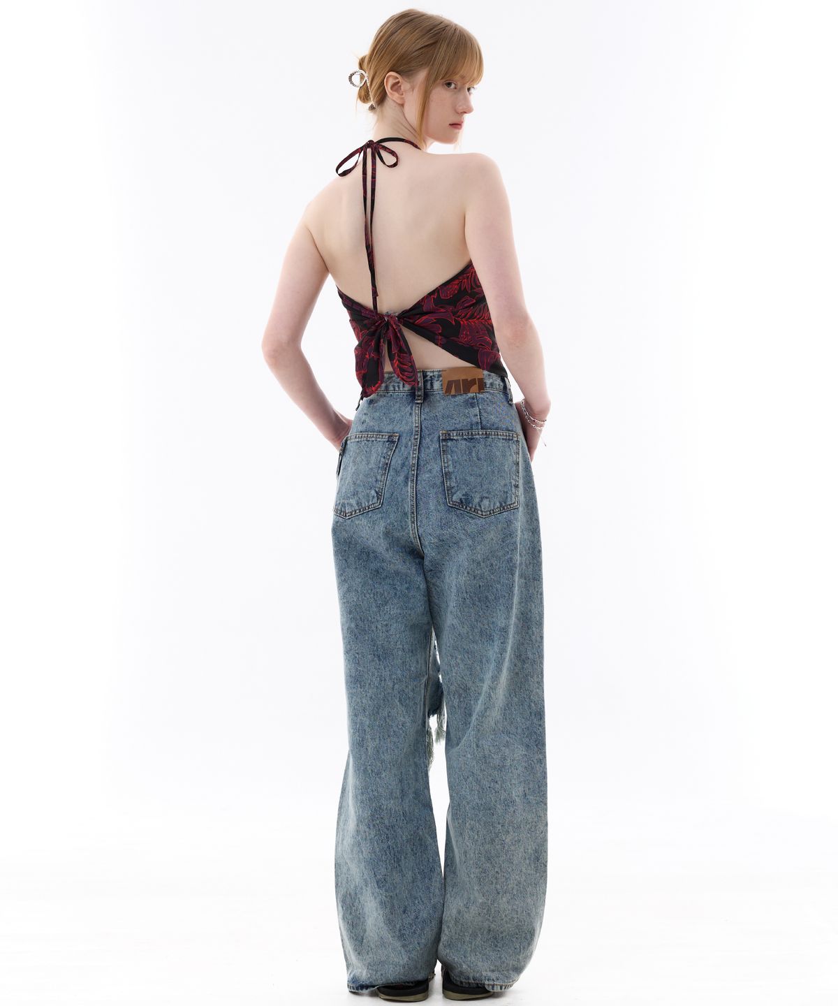 아리킴(ARIKIM) FINE HALTERNECK / BLACK