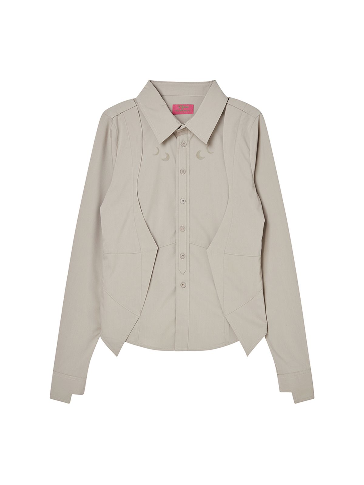엔와이엑스엑스(NYXX) WING TIP SLIMFIT SHIRTS BEIGE