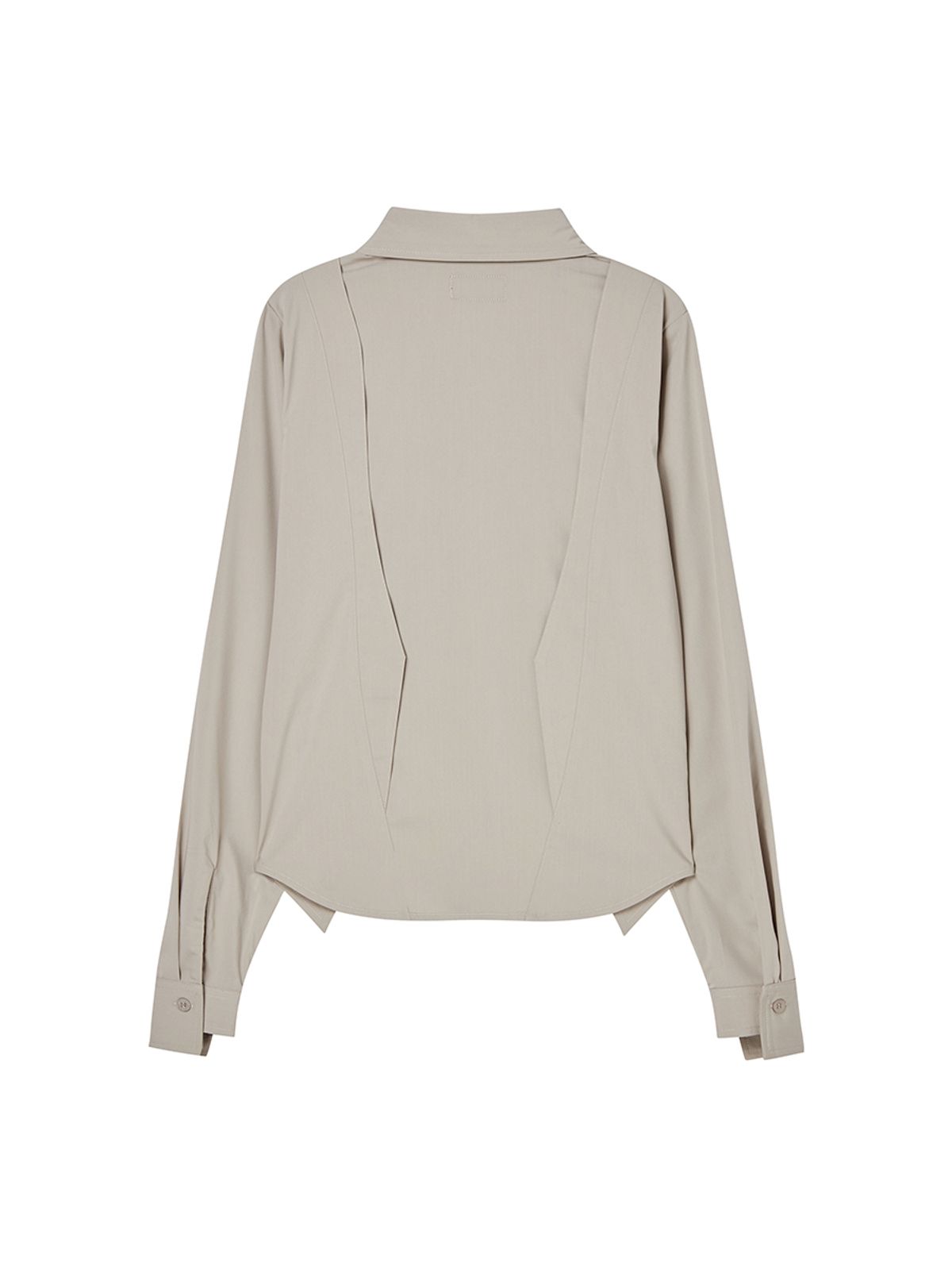 엔와이엑스엑스(NYXX) WING TIP SLIMFIT SHIRTS BEIGE