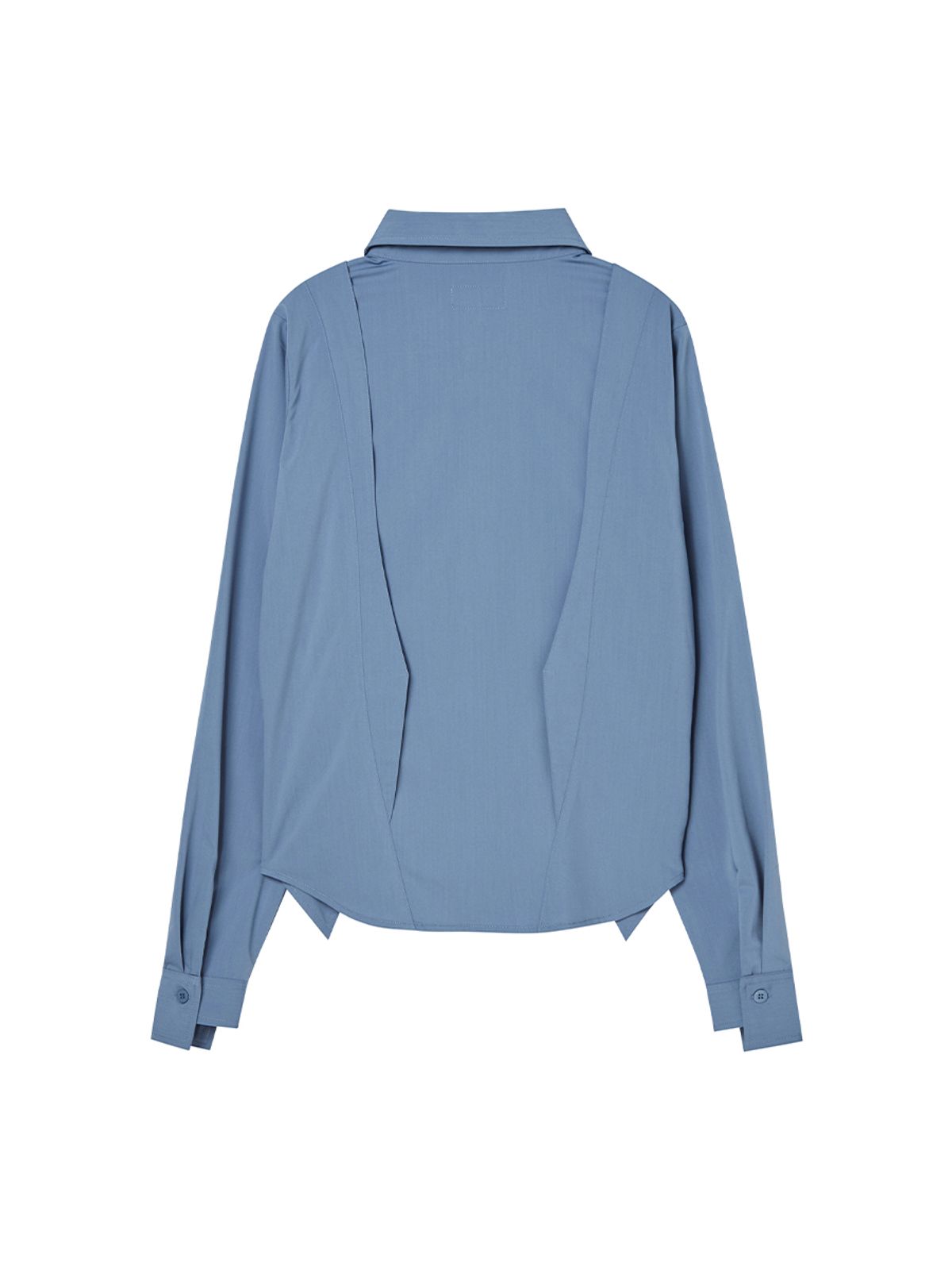 엔와이엑스엑스(NYXX) WING TIP SLIMFIT SHIRTS DEEP BLUE