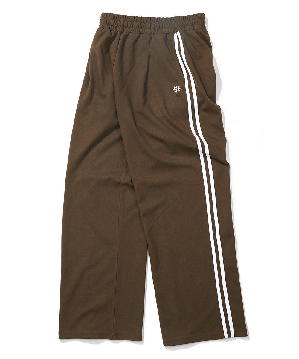 TWO TUCK WIDE SWEAT PANTS-BLACK - LMN3011 | 60% - Asian