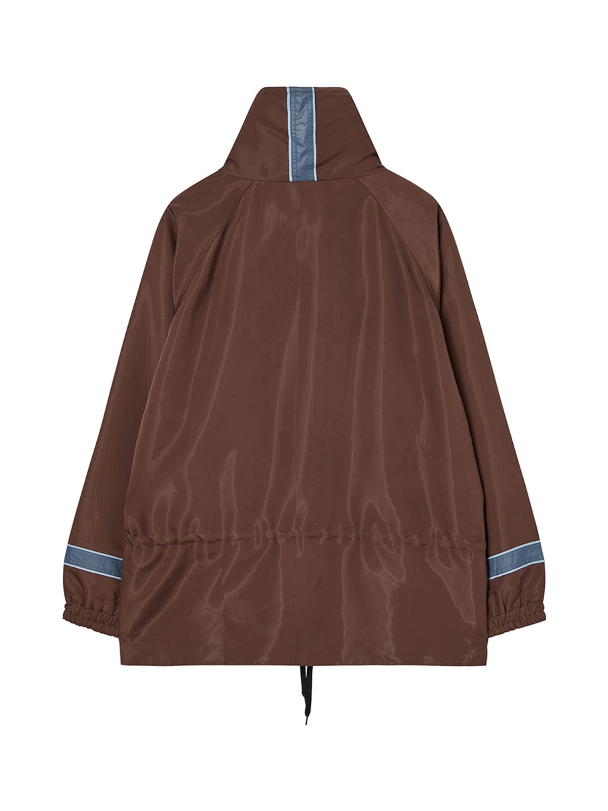 엔와이엑스엑스(NYXX) LACE UP ANORAK JACKET BROWN