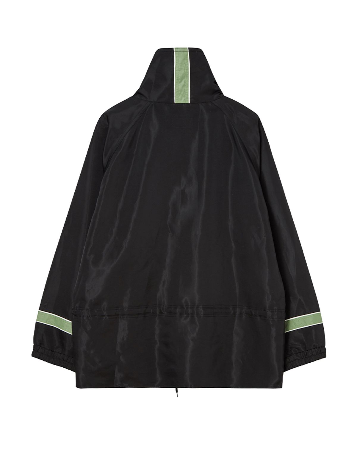 엔와이엑스엑스(NYXX) LACE UP ANORAK JACKET BLACK
