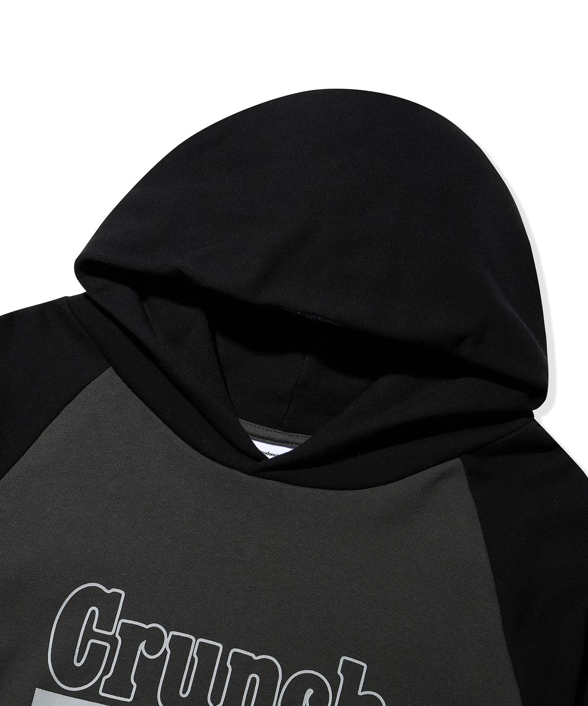 캑터스도넛마켓(CACTUSDONUTMARKET) Crunch Raglan Hoodie - Black