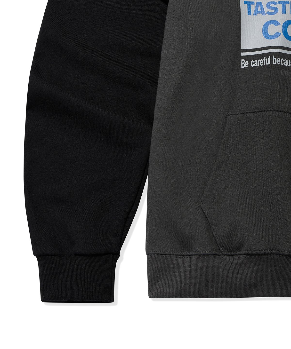 캑터스도넛마켓(CACTUSDONUTMARKET) Crunch Raglan Hoodie - Black