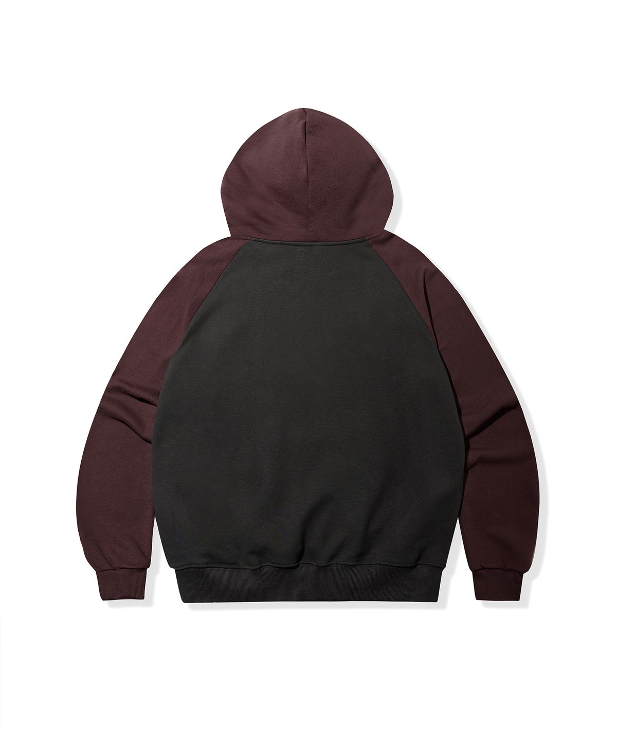캑터스도넛마켓(CACTUSDONUTMARKET) Crunch Raglan Hoodie - Burgundy