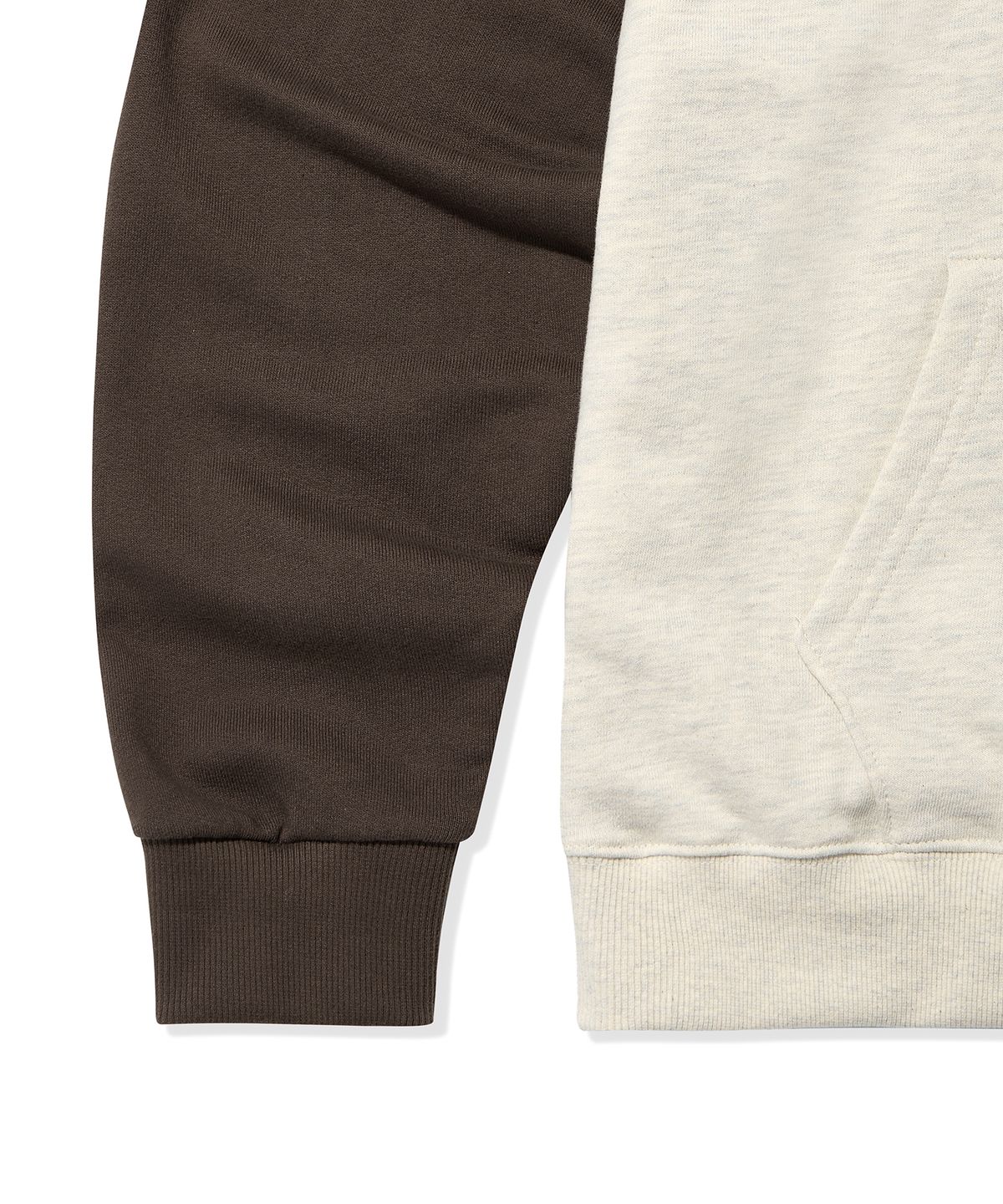 캑터스도넛마켓(CACTUSDONUTMARKET) Crunch Raglan Hoodie - Brown
