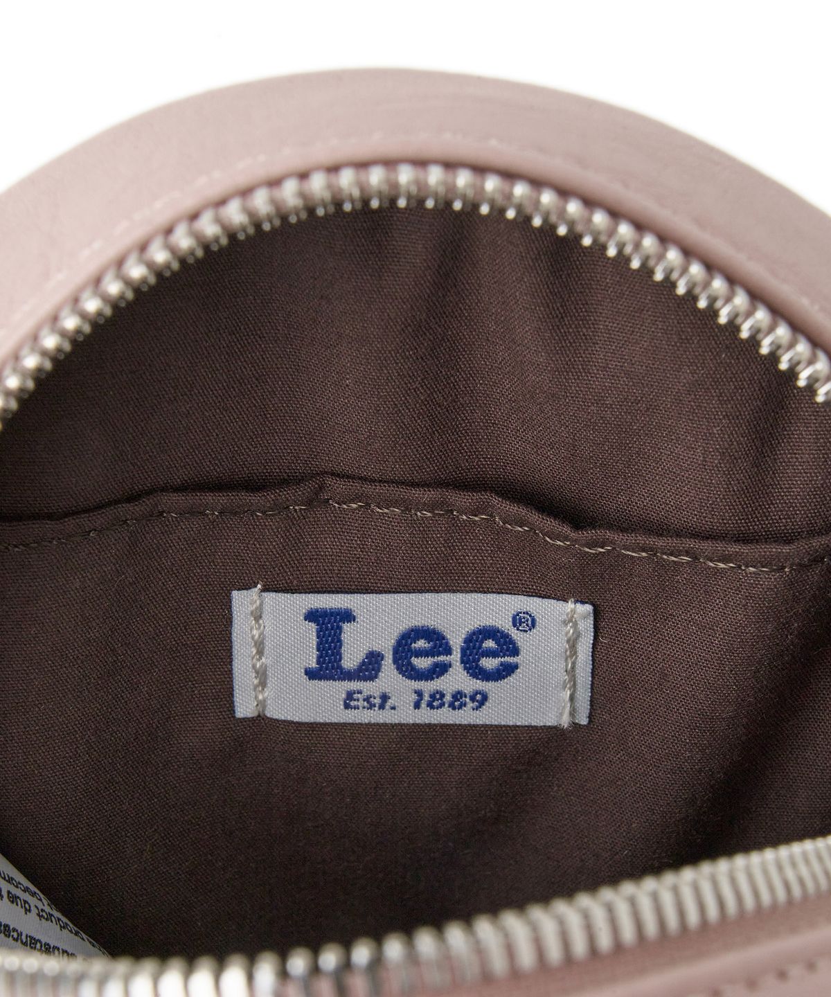 리(LEE) 퀼팅 크로스 파우치백 핑크
