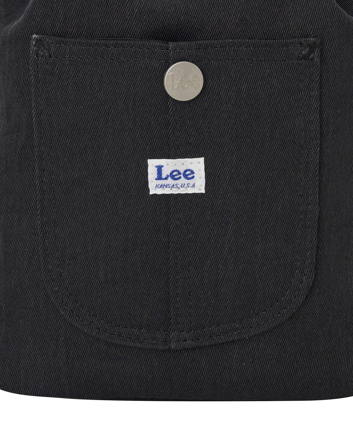 리(LEE) 핸들 버킷백 다크 그레이